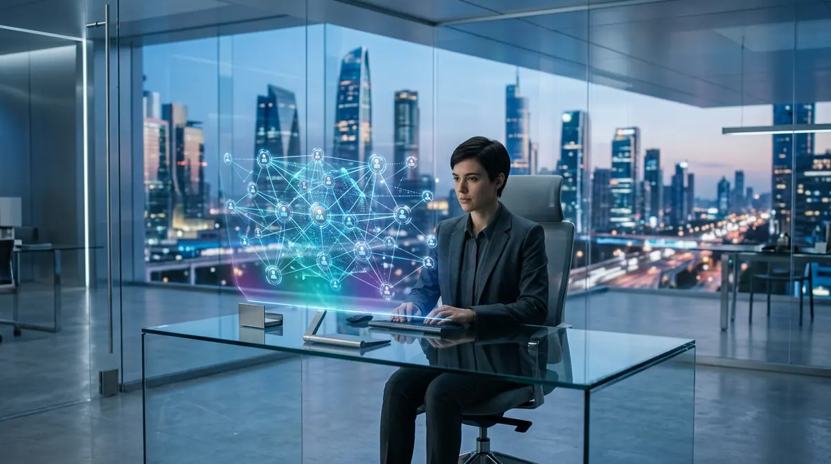 The Ghost in the Machine: How AI is Flattening the Modern Corporation
