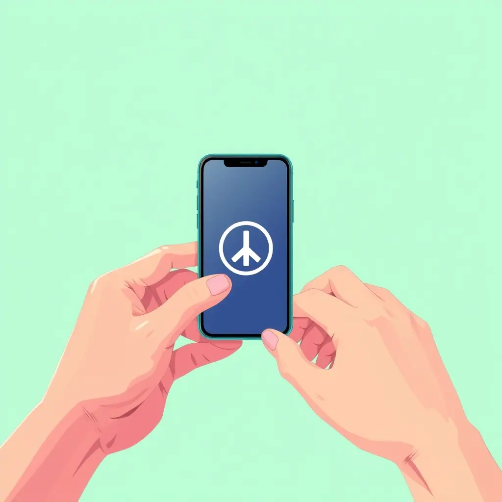 Abstract illustration for this article: The Great Smartphone Peace of 2026: Why the iPhone-Android War Just Changed Forever